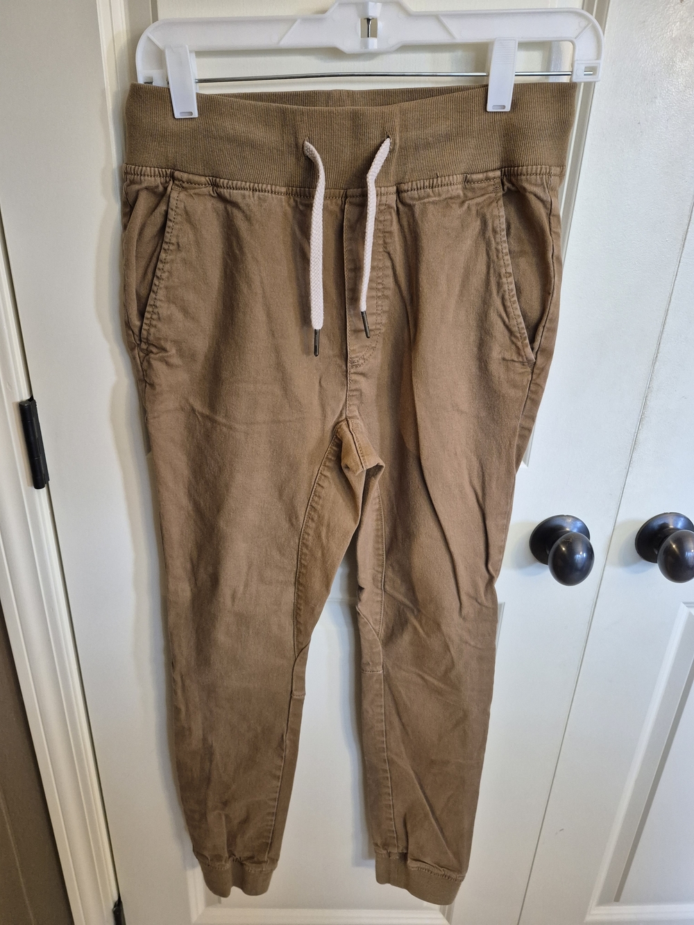 H&M Men's Brown Drawstring Jogger Pants